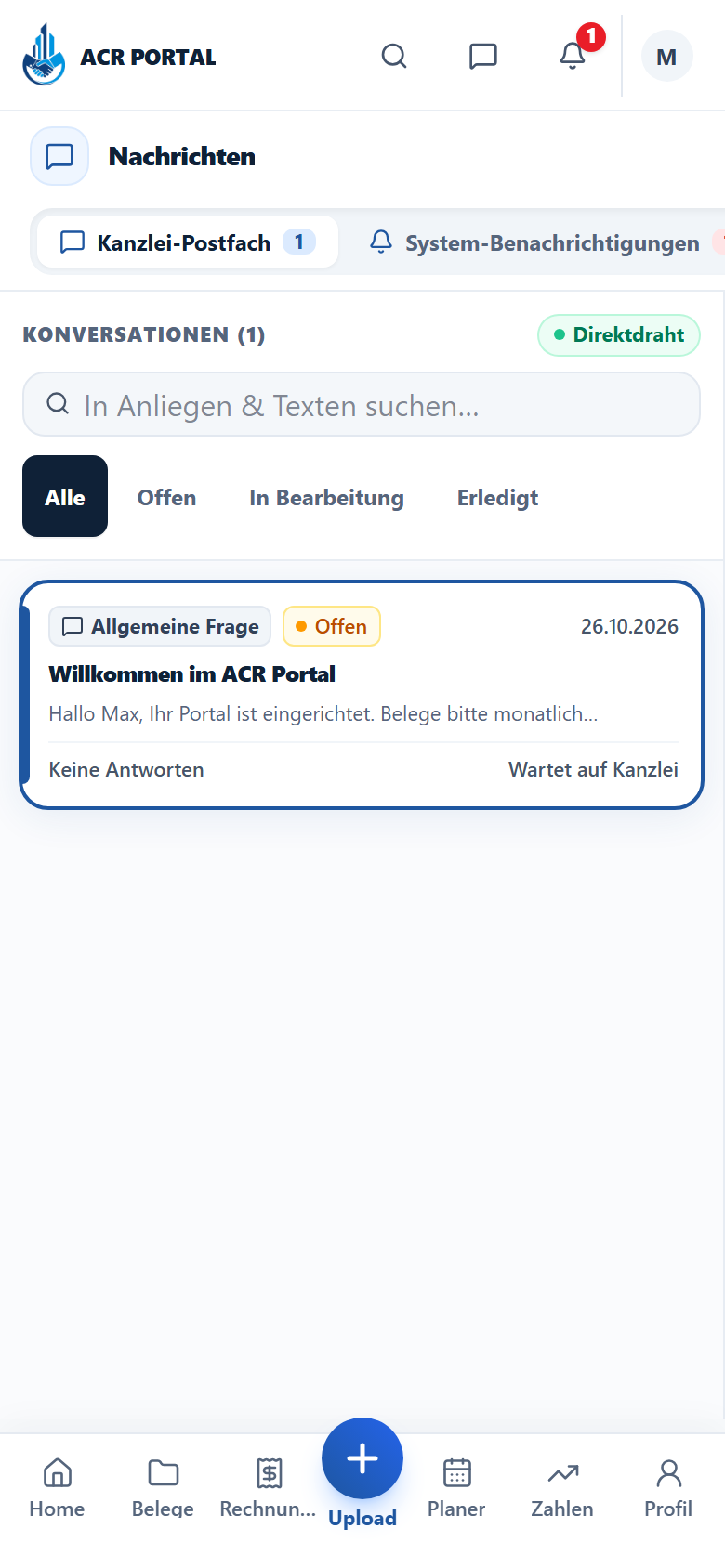 Kommunikation: Direkter Draht zur Kanzlei – Mobil